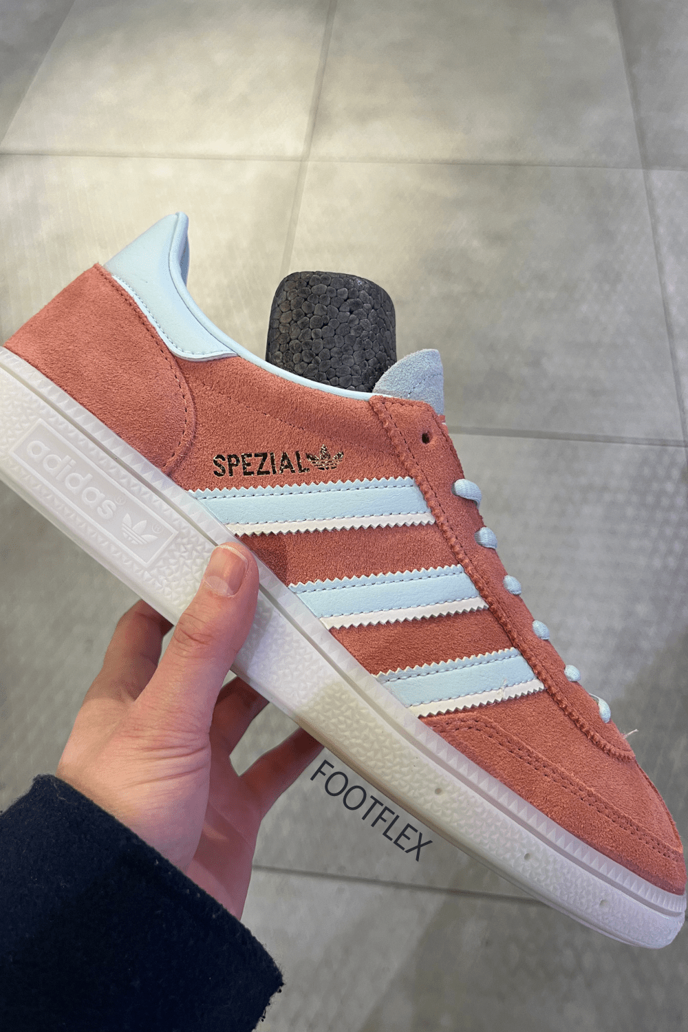 Adidas Spezial in Red-Cream White-Crystal&nbsp;White