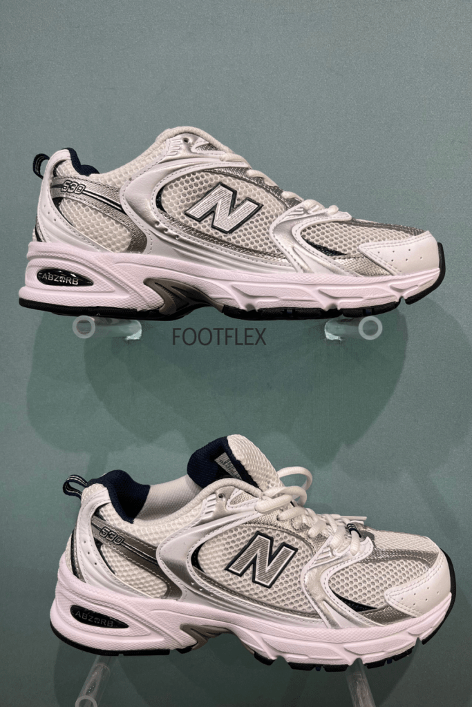 New Balance 530 in Silver, Grey, Lace Up, Running Shoes, Running Trainers, Sneakers, Fitness, Gym Shoes, Classic New Balance 