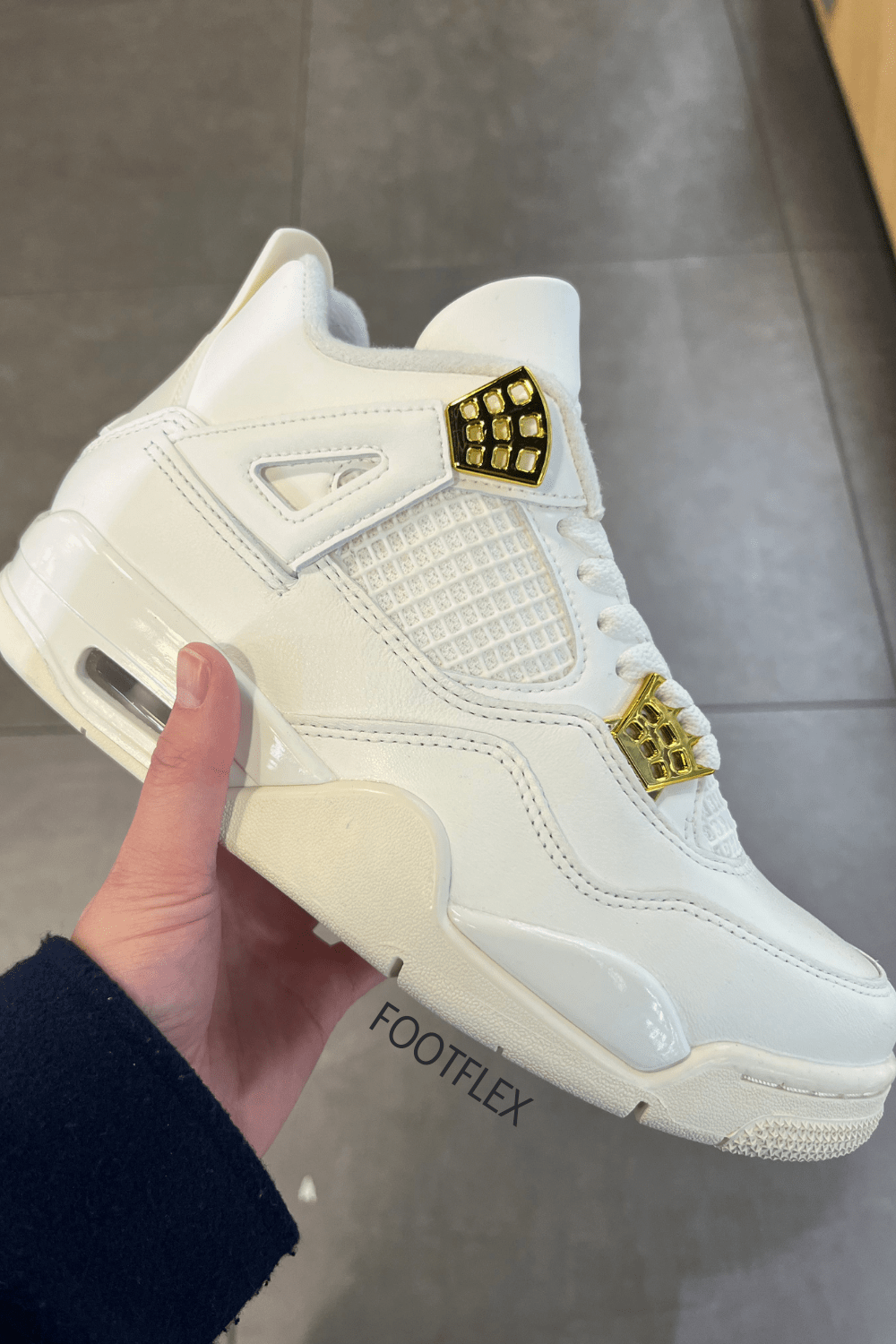 Nike Air Jordan 4 Retro Sail Metallic Gold&nbsp;Womens