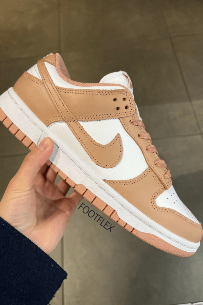 Nike, Low Dunk, lace up, pink, white, summer shoe, rose whisper, summer outfit, spring, cute, sneakers, trainers 