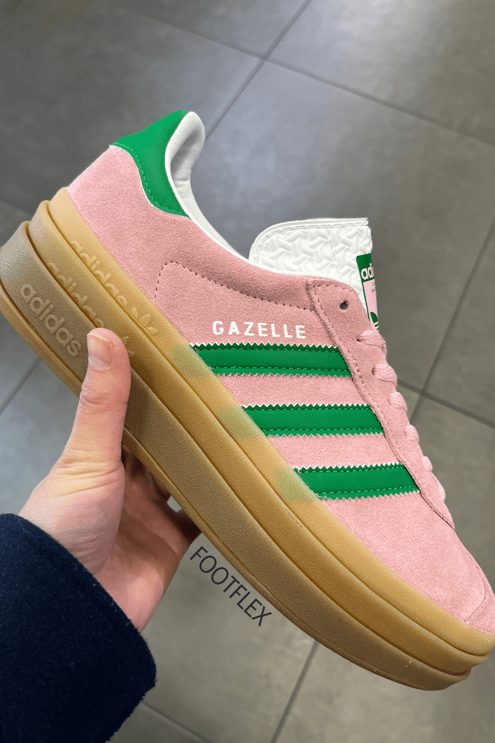 Adidas Gazelle in Pink and&nbsp;Green