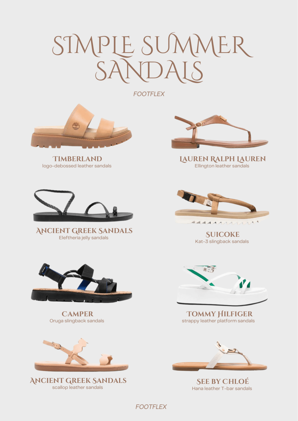 Simple Summer Sandals