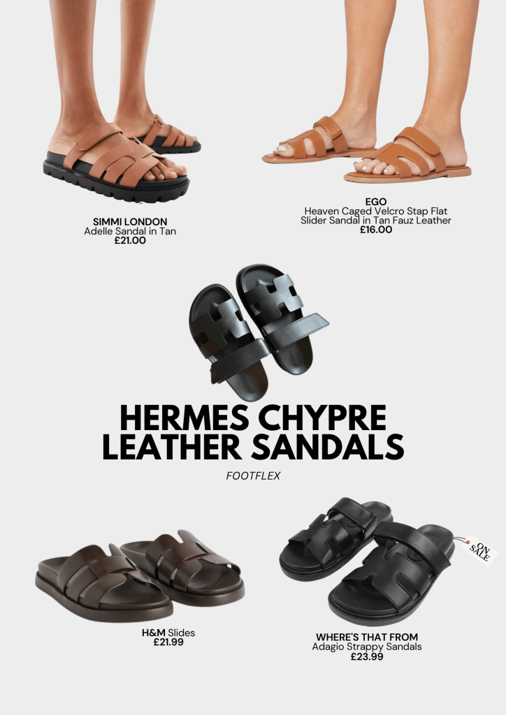 Hermes, Chypre, Leather, Sandals, stylish, leather, adjustable strap ootd, womens, fashion, luxury, 