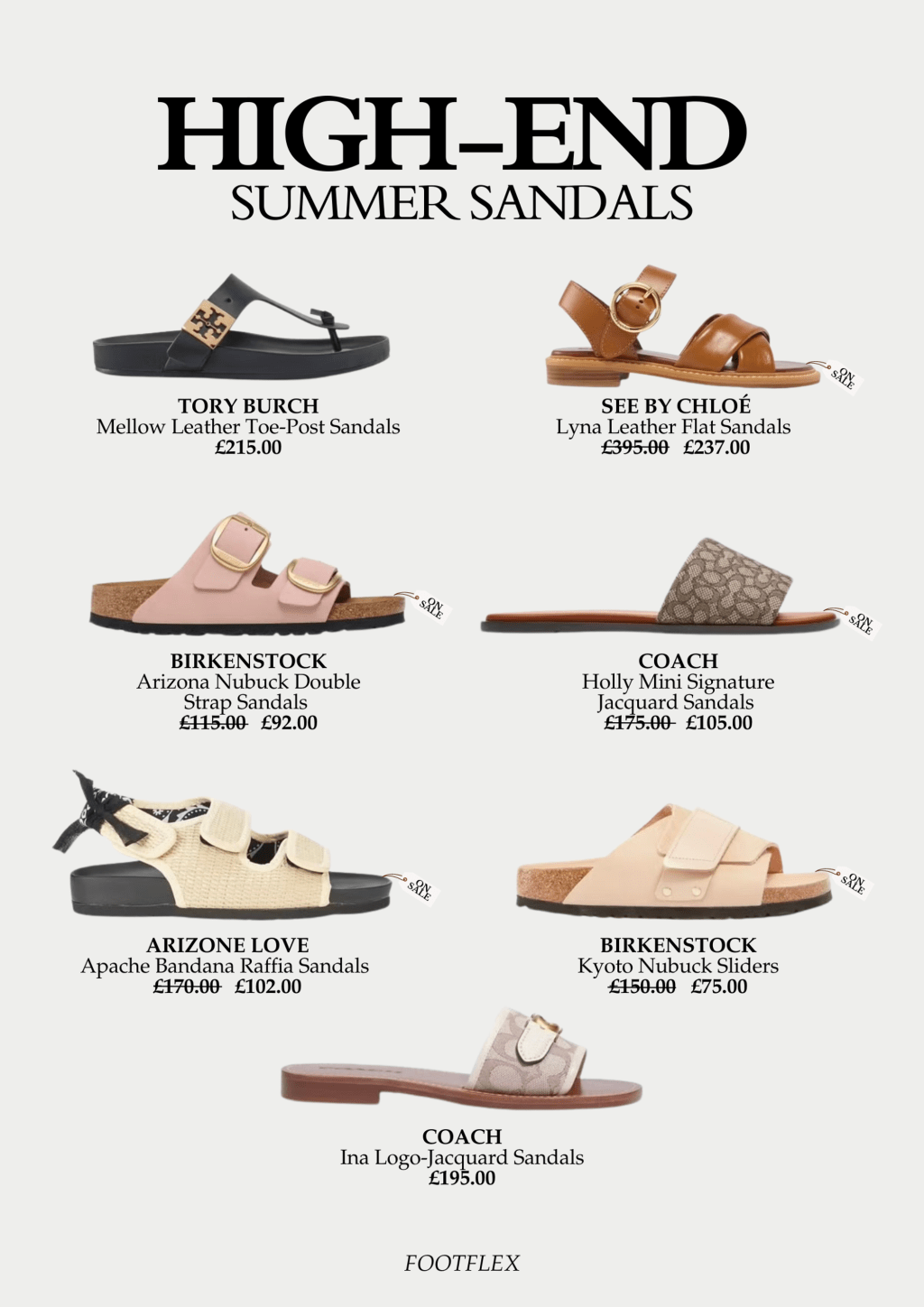 High-End Summer Sandals