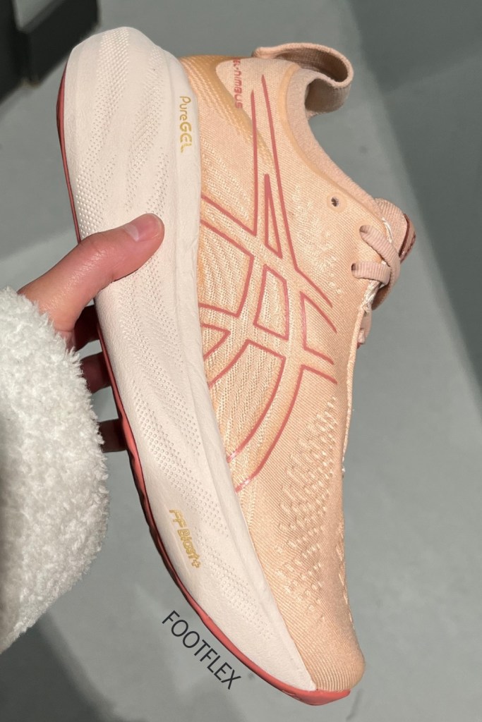 Here are some hashtag suggestions for the ASICS Nimbus 25 in Pink Beige:
ASICS Nimbus 25, Pink Beige Vibes, Run On Comfort, Nimbus 25 Style, ASICS Running, Cushion Your Run, Marathon Ready, ASICS For Her, Step In Style, Nimbus Love 