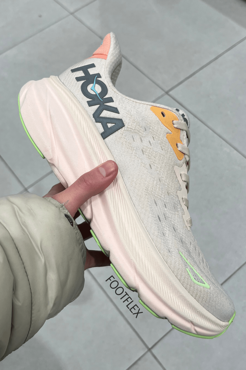 HOKA Clifton 9 Sneakers in&nbsp;White