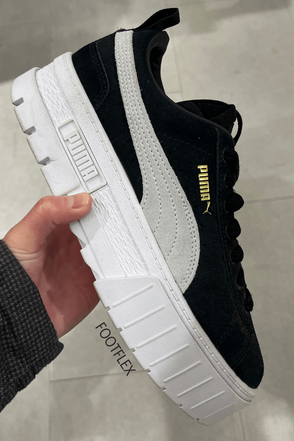 PUMA Mayze in Black &&nbsp;White