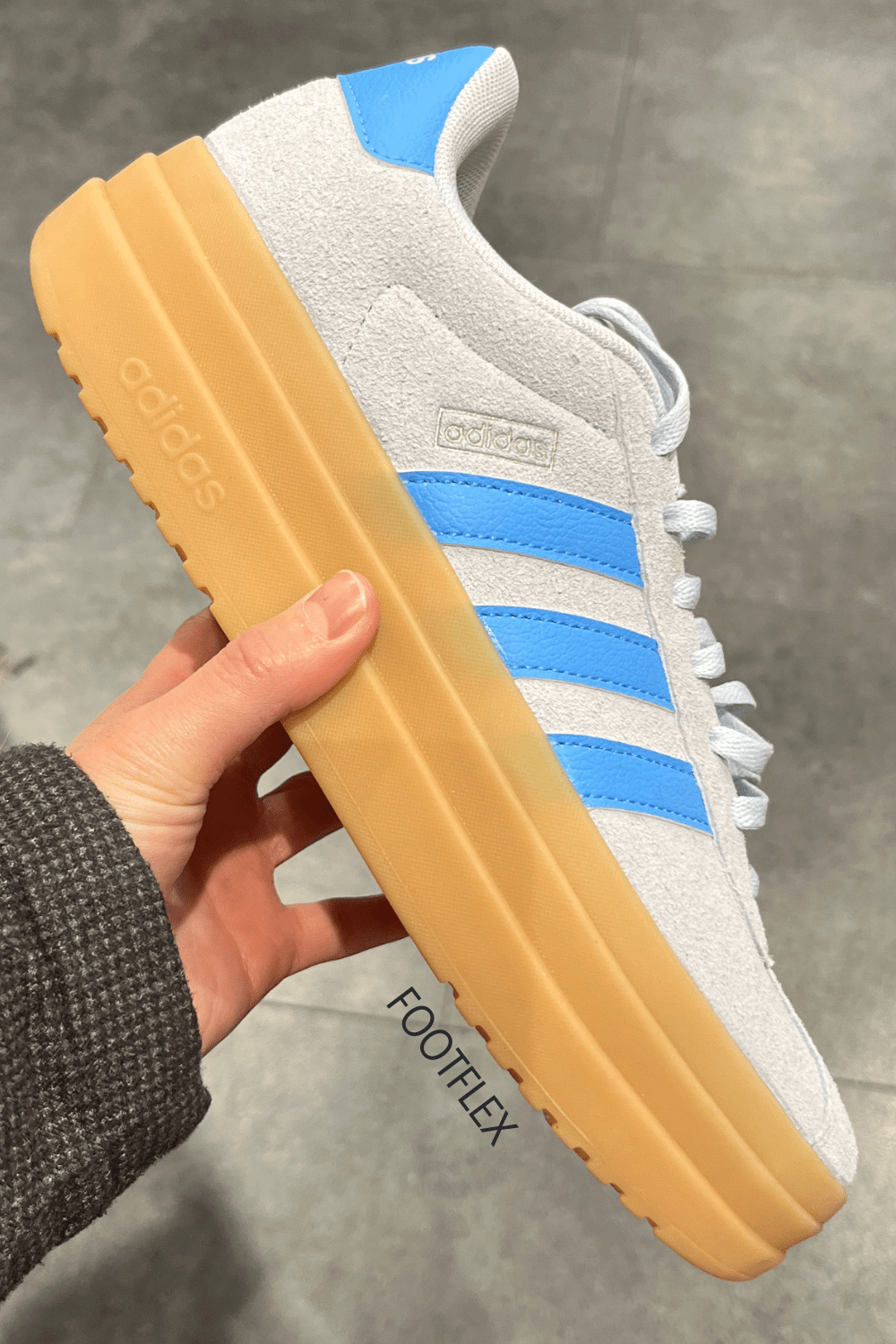 Adidas VL Court Bold in Blue &&nbsp;Grey