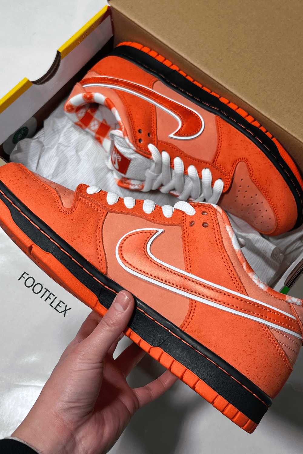 Nike x Concepts SB Dunk Low in Orange Lobster&nbsp;Sneakers