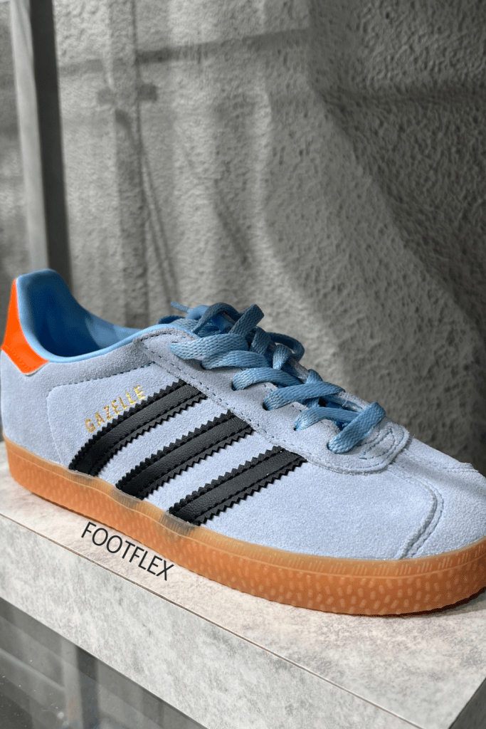 Adidas Gazelle, Gazelle Sneakers, Adidas Originals, Three Stripes, Sneaker Heads, Blue And Orange, Bold Kicks, Vibrant Sneakers, Colorful Style, Sneaker Culture, Retro Vibes, Streetwear Fashion, Casual Kicks, Kickstagram, Sneaker Freaker, Hype Beast, Sneaker Addict