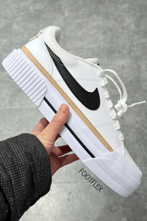 Nike Legacy Lift sneakers in White &&nbsp;Black