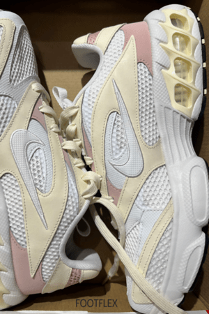 Nike Zoom Air Fire Trainers in Pink &&nbsp;White