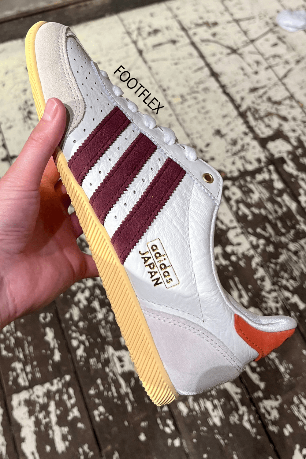 Adidas Japan Low Sneakers in white &&nbsp;Brown