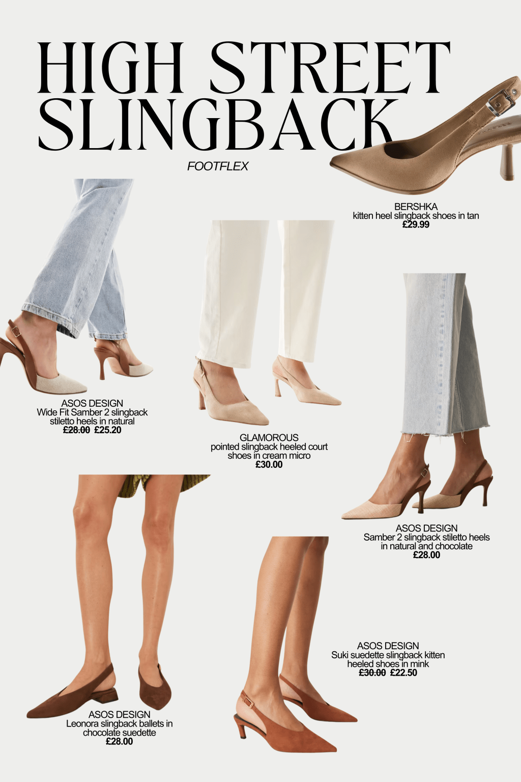 High Street Slingback