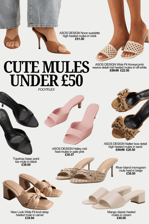 Cute Mules Under&nbsp;£50