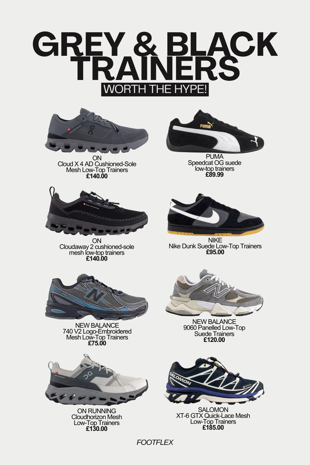 Grey/Black Trainers Worth The Hype&nbsp;2