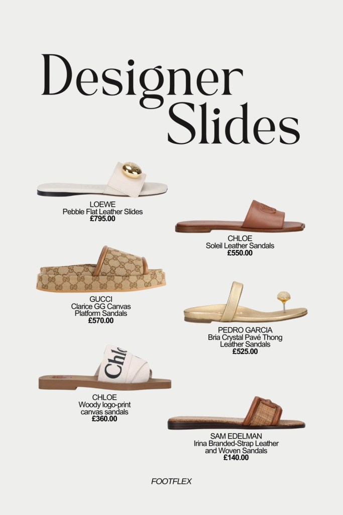Luxury Fashion, Designer Slides, Summer Style, Chic Footwear, Fashion Essentials, Street Style, Luxury Vibes, Style Goals, Trendy Sandals, Fashion Inspo, Minimal Chic, Designer Shoes, Luxe Lifestyle, Effortless Style, Footwear Fashion, High End Style, Capsule Wardrobe, Elegant Looks, Shoe Addict, 