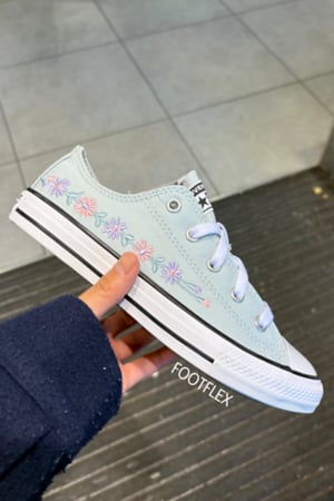 Converse All Star Lo Girls Junior in&nbsp;Turquoise