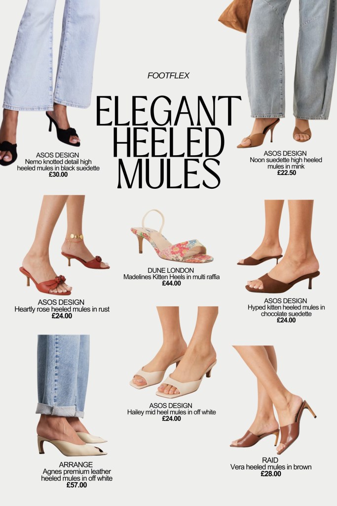 Heeled Mules, Elegant Shoes, Womens Footwear, Chic Style, Fashion Shoes, Classy Look, Stylish Heels, Trendy Footwear, Office Chic, Sophisticated Style, Dressy Shoes, Fashionista, Shoe Addict, Glamour Style, Modern Elegance