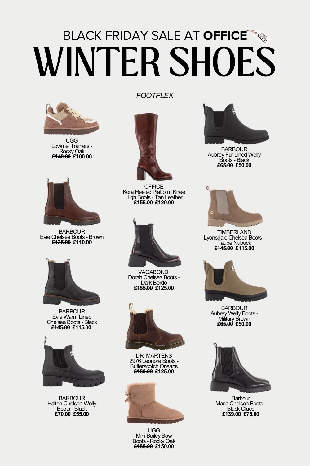 Black Friday Sale at Office (Winter&nbsp;Shoes)