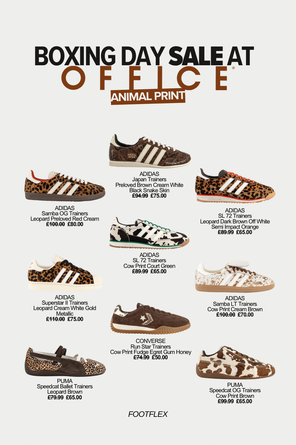 Boxing Day Sales at Office: Animal&nbsp;Print