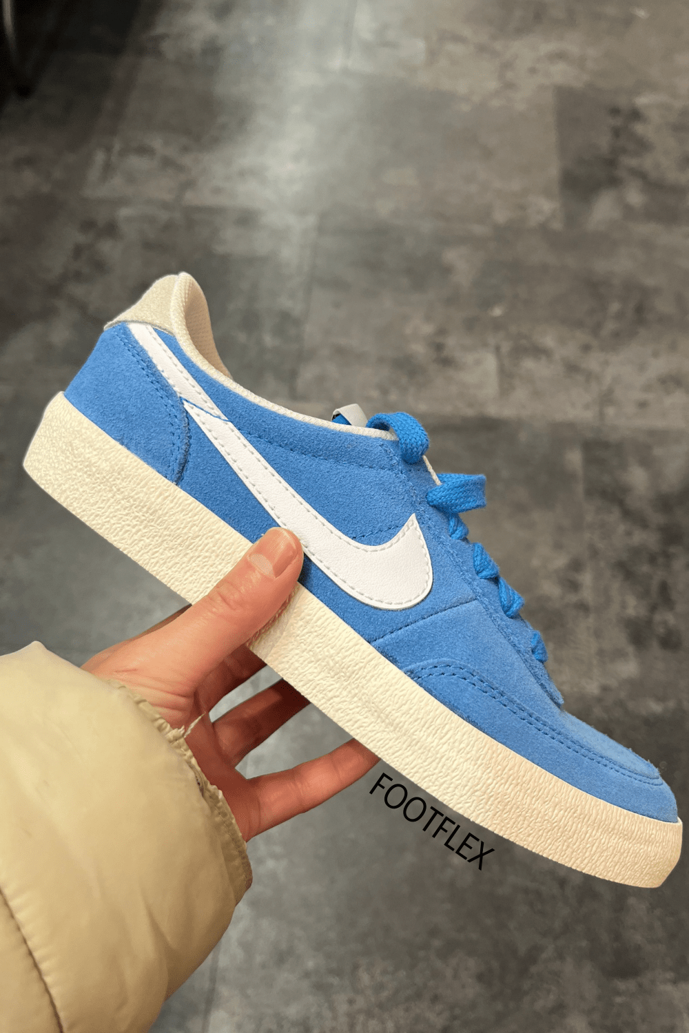 NIKE Killshot 2 Low Trainers Juniors in Blue &&nbsp;White