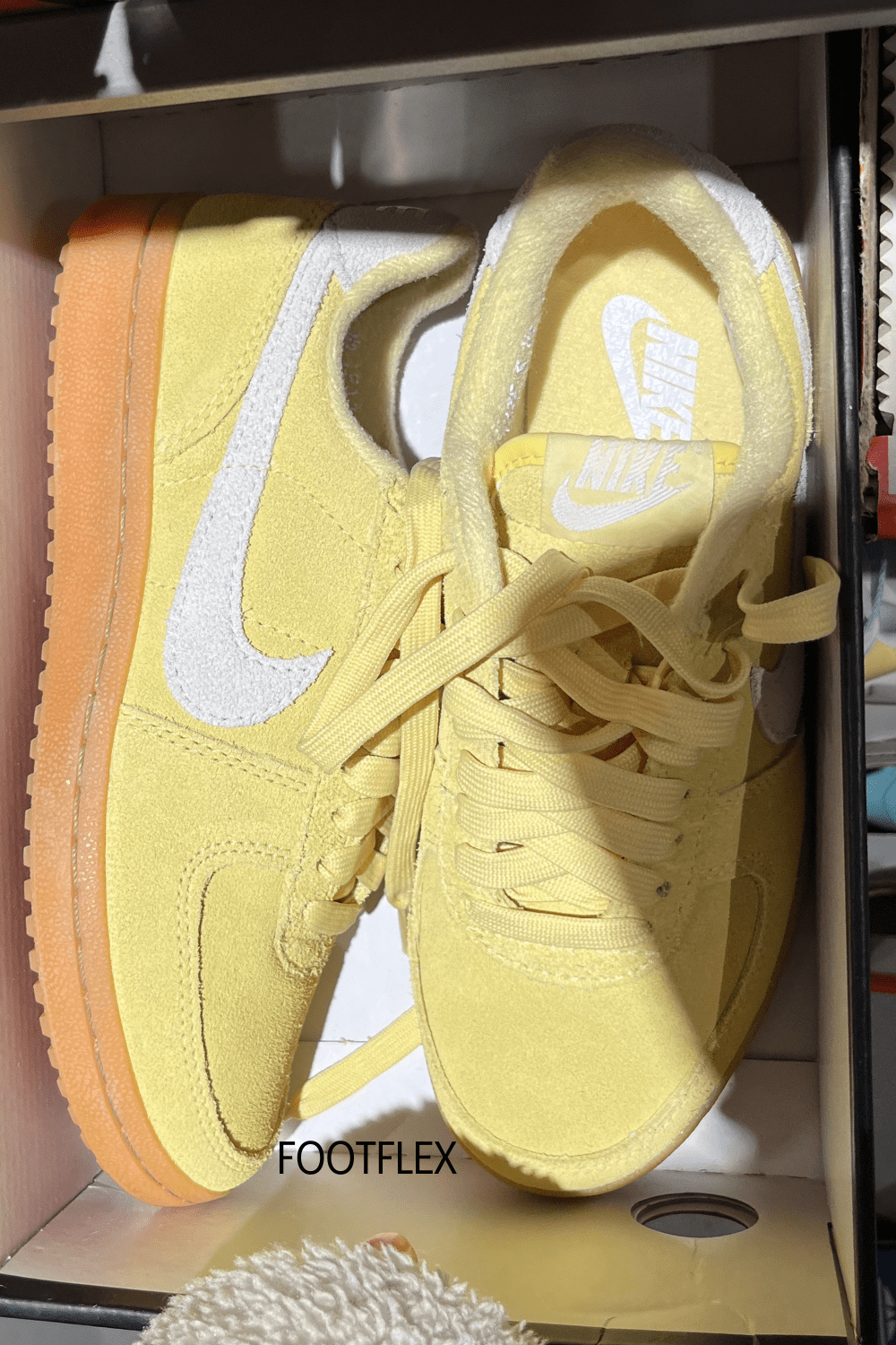 Nike Field General trainers in yellow and&nbsp;white