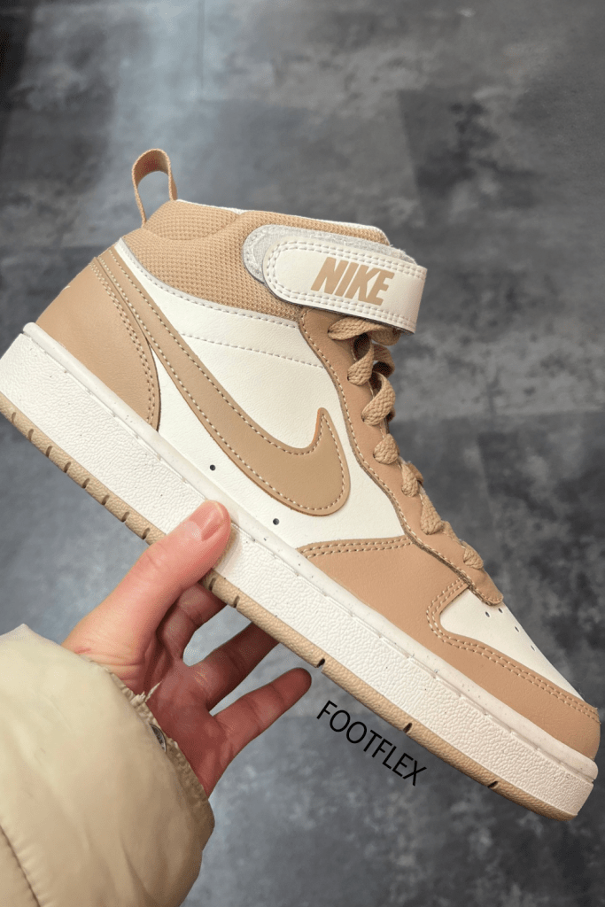 Nike Court Borough, Court Borough Mid 2, Beige Sneakers, Multi Color Kicks, Nike Style, Fresh Kicks, Sneakerhead, Court Borough Love, Classic Nike, Beige Sneaker Style